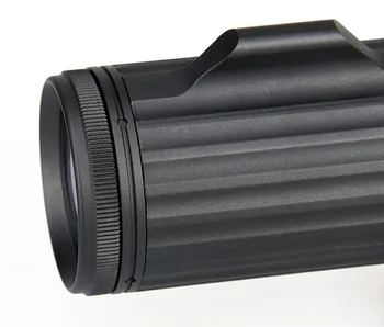 1-6X24 Krusta Koncentrisks Šautene Medību Riflescope Taktiskās Optisko Redzes Izgaismotas R&G Snaiperis Šautene Jomu