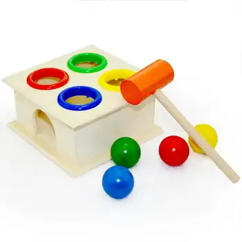 1 Iestatiet Koka Kalšanai Bumbu Āmuru Kaste Bērniem Fun, Spēlē Kāmja Spēles Rotaļlietas Agrīnās Mācīšanās Izglītojošas Rotaļlietas Bērniem Zēni