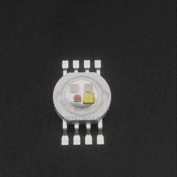 10-100GAB 45MIL RGBW LED Diožu 8pins High Power LED Chip 4W-12W Krāsains četru kodolu avotiem DIY LED Skatuves apgaismojums krelles