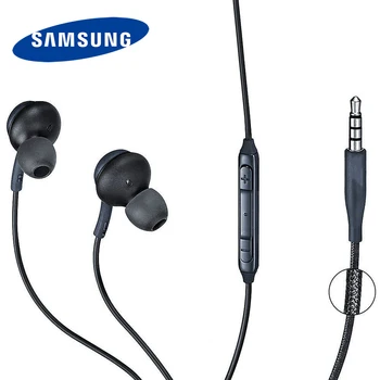 10 GAB. Samsung AKG Austiņas EO IG955 3,5 mm austiņu Vadu Mikrofons Skaļuma Kontrole Austiņu Samsung Galaxy S9 S10 S8 S7