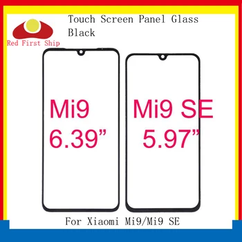 10Pcs/daudz Touch Ekrāns Xiaomi Mi9/Mi9 SE Touch Panelis Priekšējā Ārējā LCD Stikla Lēcu Mi 9 Touchscreen Stikla Nomaiņa