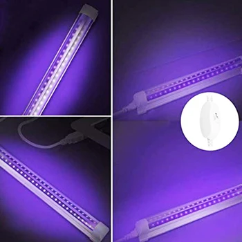10W UV LED Black Vieglo Portatīvo Piemērots Mājas Dekoru Aizrautīgs Gleznu Telpas, Sejas Apgleznošana UV Plakāti Blacklight Puses