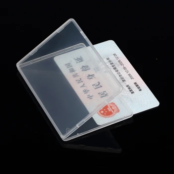 10pcs Skaidrs, Plastikāta Kartes Gadījumā Pārredzamu Plānas Iepakojuma Kaste Kartes, Dāvanu Kartes Kastes, 92x60x5mm