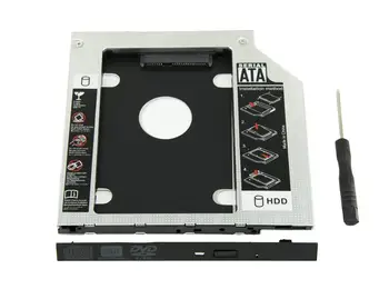 12.7 mm 2 Cietais Disks SSD HDD Caddy Samsung np350v5c-s04cz np300e7a NP55op5c-s02aau