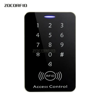 125khz RFID Tastatūras piekļuves kontroles sistēma ar ciparu tastatūru, durvju slēdzenes kontrolieris RFID karšu lasītājs ar 5gab TK4100 atslēgas