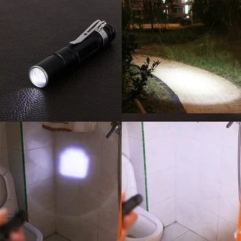 2000LM LED Spēcīgākajiem Portatīvie Mini Penlight Kabatas Lukturīti Gaismas Ūdensizturīgs Laternu AAA Akumulatora Led Kempings Medības