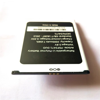 2000mAh Smart Mobilo Tālruni PSP3471DUO Akumulatoru Baterijas Prestigio Wize Q3 PSP3471 DUETS ar tālruņa stander