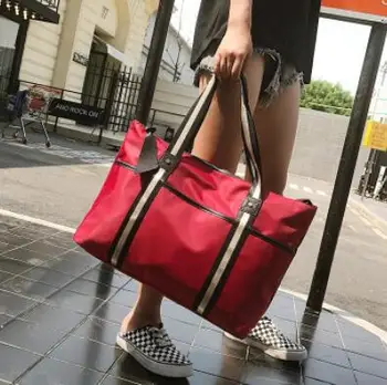 2018 nelielā attālumā ceļojumu soma viegla, vienkārša lielas ietilpības sieviešu rokassomu