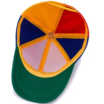 2019 Jaunu zēnu un meiteņu cepure Bērnu beisbola cepures Vasaras āra saulessargs klp Krāsains izšūšanas vējdzirnavas funny cepures