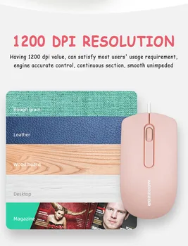 2019 Jaunākās 1200DPI Uzņēmuma Birojā USB Vadu Peles DATORU/Datoru/Klēpjdatoru Notebook Skolas Augstas kvalitātes Izturīgs peles