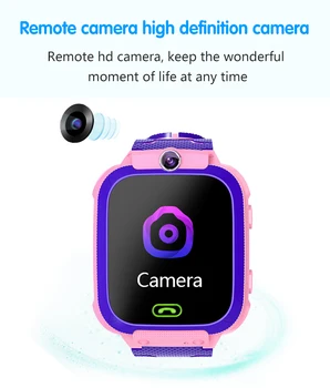 2019 Nav Ūdensizturīgs Q12 Smart Skatīties Daudzfunkciju Bērnu Digitālais rokas Pulkstenis Baby Watch Phone, IOS, Android vai Bērniem, Rotaļlietas, Dāvanu