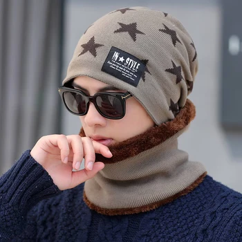 2019 jauns džemperis, cepure, modes pieci norādīja zvaigzne modeli adīt cepures, rudens un ziemas modeļi bieza siltas cepurītes