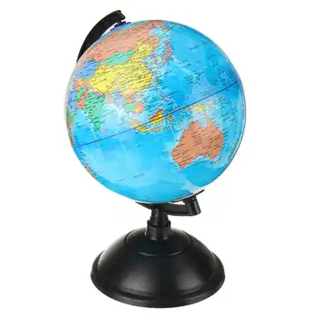 20cm LED Gaismas Pasaules Zemes Globuss Karte Ģeogrāfija Izglītības Rotaļlieta Ar Statīvu Bērniem, Mājas Dekoru Miniatūras Dāvanu Skolas Piederumi