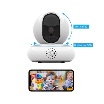 2MP Bezvadu Baby Uzraudzīt WiFi Raudāt Signāls IP Kameras WiFi Video Aukle Cam Baby Kamera Nakts Redzamības CCTV video Novērošanas Kameras
