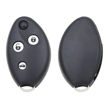 3 Pogu Flip Smart Key Apvalks Gadījumā Locīšanas Tālvadības pults Taustiņu Mājokļu Citroen Sega Xsara Picasso C8 Berlingo SX9 Neslīpēts Asmens