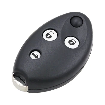 3 Pogu Flip Smart Key Apvalks Gadījumā Locīšanas Tālvadības pults Taustiņu Mājokļu Citroen Sega Xsara Picasso C8 Berlingo SX9 Neslīpēts Asmens