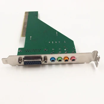 4.1 CH CMI8738 Audio Kartes DLS Datoru Chipset Iekšējā HIFI galda DATORU PCI Portu Ar Driver CD, Praktiski Elektronisko Komponentu