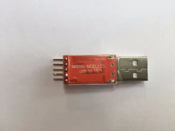 5gab CP2102 modulis USB uz TTL sērijas UART STC lejupielādēt kabeli PL2303 Super Brush line jaunināt
