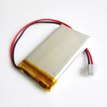 600mAh Litija Polimēru litija polimēru Akumulators ar JST PH 2.0 2 pin savienotājs Mp3 PAD DVD E-grāmata bluetooth austiņas 403048