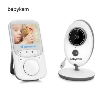 6059 camara para bebe bērns monitori 2,4 collu TFT LCD baby call IS Nakts Redzamības Bērnu Domofons Temperatūras displejs 8 Šūpuļdziesmas