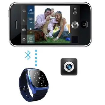 696 ūdensizturīgs Smartwatch M26 Bluetooth Smart Skatīties Ikdienas ūdensdrošs LED Displeju Android Tālrunis
