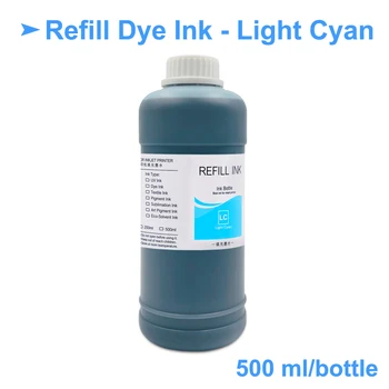 6x500ML Universal Dye Tintes Uzpilde Tintes Komplekts Epson SureLab D700 Par Fuji DX100 Stylus Pro 7600 9600 7000 7500 9000 10000 10600