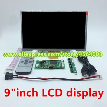 9 collu 800*480 Aveņu pi PC TTL matricas displejs LCD HDMI Monitora AT090TN10 12 mazo vadītāja valdes Audio kontrolieris