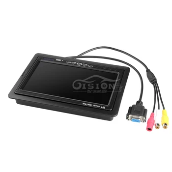 9inch Gsion VGA HD Auto Monitors AHD Transportlīdzekļa Automašīnas Mobilā Dvr Kamera