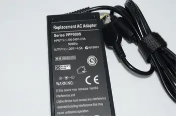 AC Adapteri Portatīvo datoru Lādētāju par Lenovo ThinkPad X1 Carbon Ultrabook 45N0238 90W Barošanas 20V 4.5