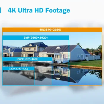 ANNKE 8CH 4K Ultra HD POE Tīkla Video Drošības Sistēmu, 8MP, H. 265+ VRR Ar 4gab 8MP Ūdensnecaurlaidīgu IP Kamera Atbalsta 128G TF Kartes