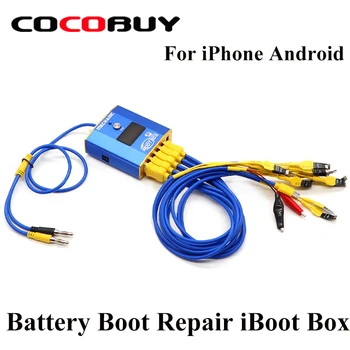 Akumulatora Jauda iBoot Kārbas Remonta Instrumentu, iPhone vai Android Mobilā Tālruņa Saprātīga CNC Akumulatora enerģiju Boot Lodziņš Jauda Boot Vadi