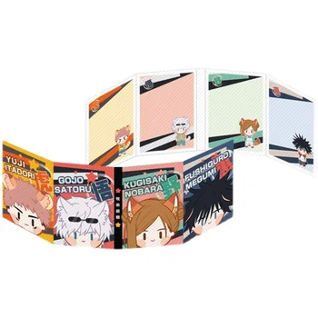 Anime Jujutsu Kaisen Memo Spilventiņi, Ņemiet Vērā, Papīra Grāmatiņa Itadori Yuji Gojo Pie Ryomensukuna Pirmais Inumaki Notepad Kancelejas Preces