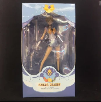 Anime Sailor Moon Crystal Jūrnieks Neptūna Kaiou Michiru Urāns Tenoh Haruka Sexy PVC Rīcības Attēls Kolekcionējamus Modelis Rotaļlietas Lelle