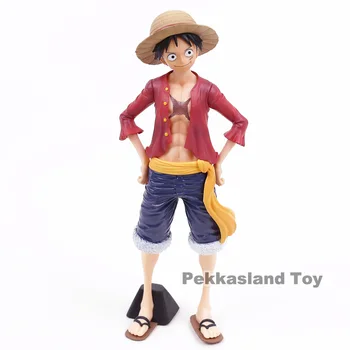 Anime Viens Gabals Grandista Monkey D. Luffy PVC Rīcības Attēls Kolekcionējamus Modelis Rotaļlietas