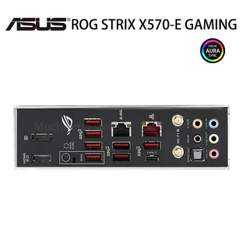 Asus ROG STRIX X570-E SPĒĻU Mātesplati AM4 AMD X570 PCI-E 4.0 128GB HDMI M. 2 Darbvirsmas X570 (Mainboard) AM4 Placa-Mãe RGB Jaunas