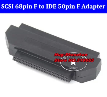 Augstas Kvalitātes HPDB 68pin Sieviešu IDE 50pin sieviešu adapteri SCSI 68-pin IDE 50-pin Konvertētājs