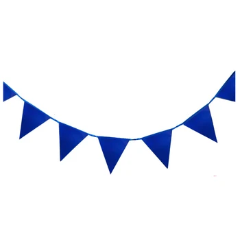 Augstas kvalitātes Zilā Karoga Brīvdienu puse supplie Stērste Vimpelis, Karogs Banner Kāzas/Dzimšanas diena/Bērnam Parādīt Puse Dekoratīvs Aksesuārs