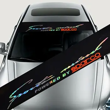 Auto Priekšējā Logā, Vējstiklu Lāzera Atstarojošiem Burtiem Decal Auto Uzlīmes BMW, Lai Par Mazda - Auto Stils Modes