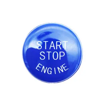 Auto Start Stop Dzinēja Bīdiet Slēdzi, Pogu Apdari Keyless Pogas Sākt, uz Lietu Shell BMW 3. Sērijas E90, E92 E93 5 Sērija