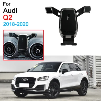 Auto Telefona Turētājs Gaisa Vent Mount Clip Skava Mobilā Tālruņa Turētājs Audi Q2 Piederumi 2018 2019 2020