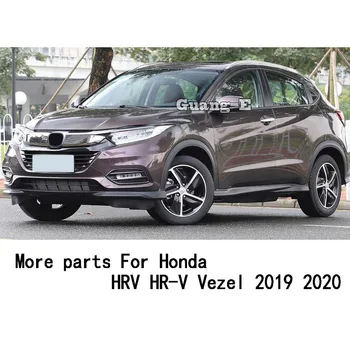 Auto Virsbūves Priekšējā Miglas lukturi, Lampas Detektoru Rāmis Stick Stils ABS Chrome Apdare Daļas 2gab Honda HRV HR-V Vezel 2019 2020
