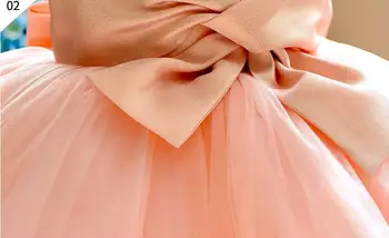 Baby girl Apģērbu Rozā kleita Meitenēm, Bērniem, Dzimšanas dienu, Kāzas Puse Princese Kleitas toddler Meitene Apģērbs, Bērnu Vestidos