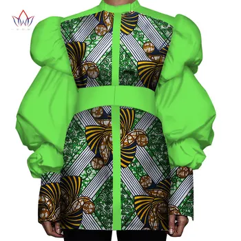 Bintarealwax Āfrikas Vasks Top Sievietēm Dashiki Laternu Piedurknēm Āfrikas Apģērbu Plus Lieluma Tradicionālo Āfrikas Apģērbu WY3000