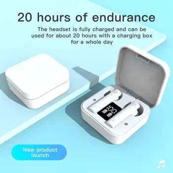 Bluetooth Earbuds Air2S BT5.1 Viedās Trokšņu Samazināšanas Austiņas HIFI Skaņas Kvalitāte Austiņas Hd Zvanu Earbuds ar Uzlādes Kaste