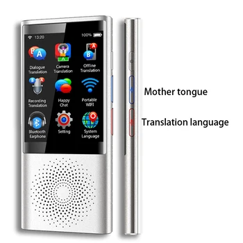 Boeleo W1 AI Vienlaicīgu Balss Tulkotājs 4G Tīklu, Multi-valodu Portatīvo Smart Balss Tulkotājs 2.8