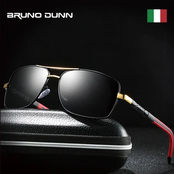 Bruno dunn luksusa Zīmolu Polarizētās Saulesbrilles, Vīriešu Modes Saules Brillēm, vīriešu braukšanas uv400 augstas kvalitātes oculos de sol masculino