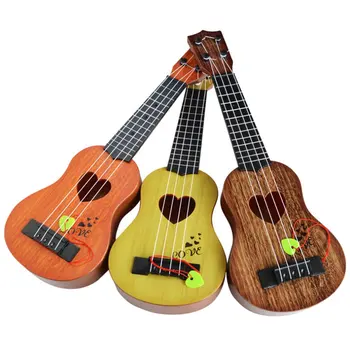 Bērnu Rotaļlietu Iesācējs Ģitāra, Klasiskā ģitāra havajiešu Ģitāra Izglītības Mūzikas Instrumentu Rotaļlietas Bērniem Smieklīgi Stīgu Mūzikas Instruments