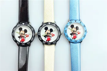 Bērnu skatīties cartoon mīlestība Mickey vienkārša jostas gaismas skatīties bērniem pulksteņi pulksteņi bērniem 