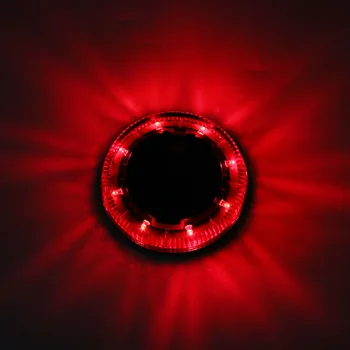COB LED Darba Lukturi 8 Sarkano Gaismu+COB Balts Gaismas DIOŽU Lukturīti, Magnēts, Darba Gaismas Lāpu Powered by AAA Āra