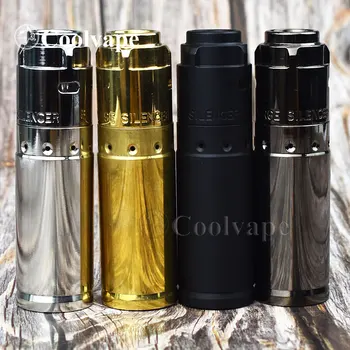 Coolvape Comp Lyfe HK mini mehāniskās mod ar TROKŠŅA slāpētāju RDA elektronisko cigarešu mods misiņa vape fit 18350 akumulators